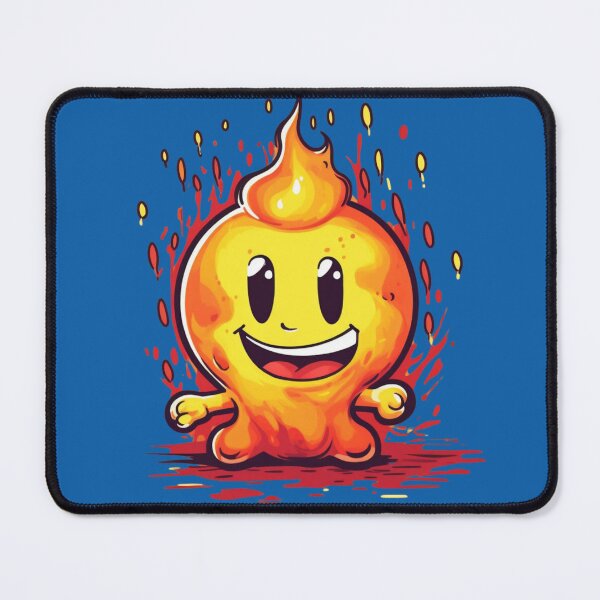 Item preview, Happy flame cute monster designed and sold by SkyEditor.