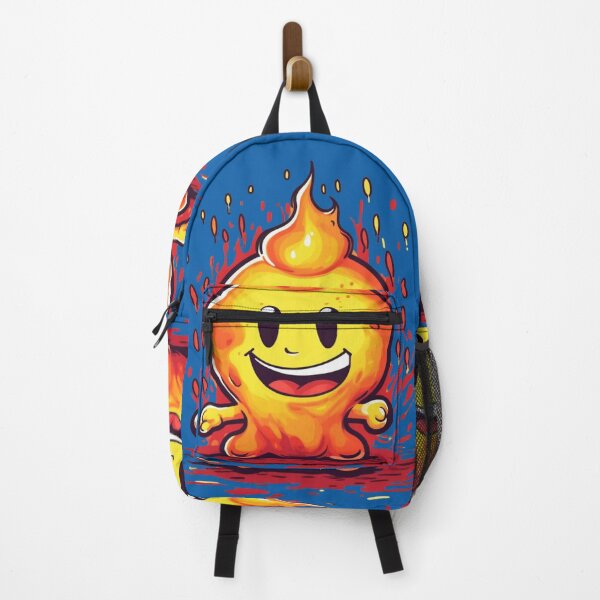 Item preview, Happy flame cute monster designed and sold by SkyEditor.