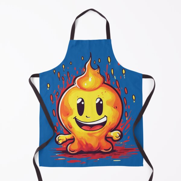 Item preview, Happy flame cute monster designed and sold by SkyEditor.