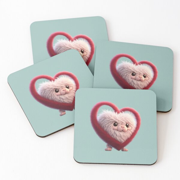 Item preview, Cute Fuzzy Heart  designed and sold by Digiheart.