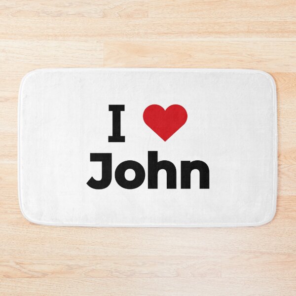 Item preview, I love John designed and sold by Moyanana.