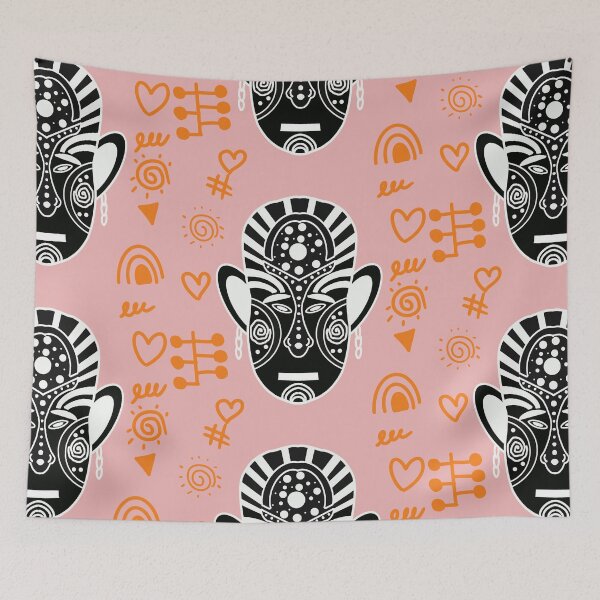 Item preview, African Mask, Tribal Mask designed and sold by Supitdtanan.