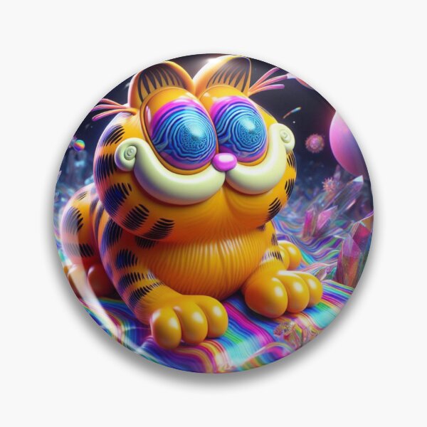 Item preview, Garfield psychedelic designed and sold by TeeCraft1.