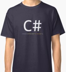 C# is awesome - Computer Programming Classic T-Shirt