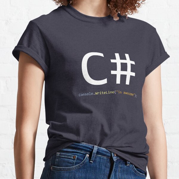 C# is awesome - Computer Programming Classic T-Shirt