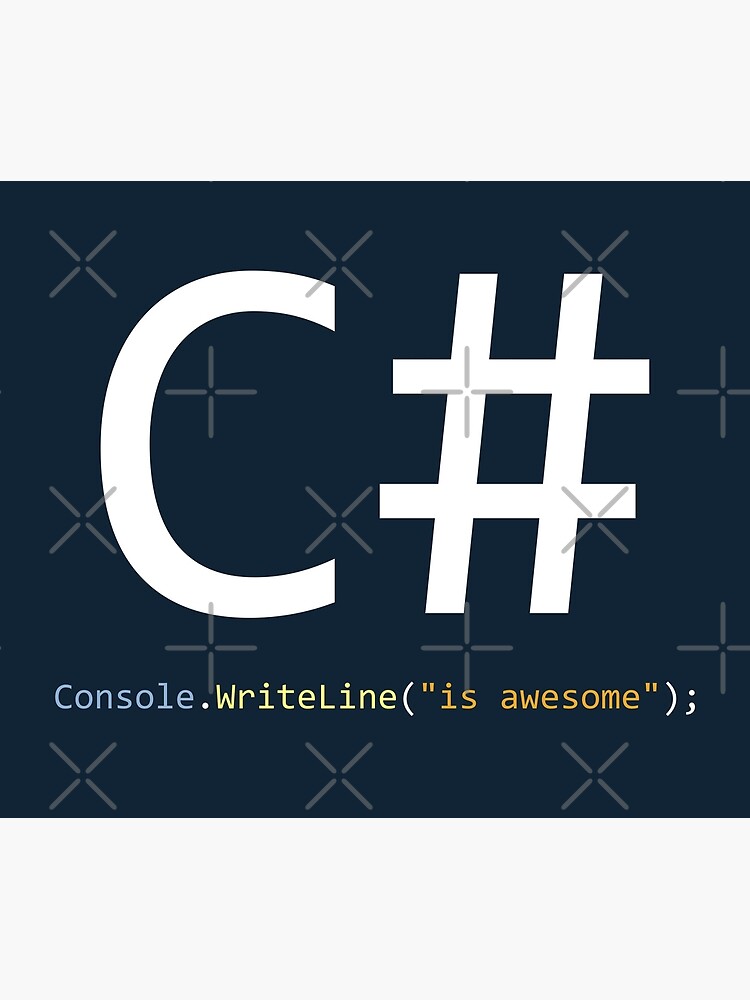 Thumbnail 3 von 3, Poster, C# ist großartig - Computerprogrammierung designt und verkauft von springforce.