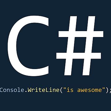 Vorschaubild zum Design C# ist großartig - Computerprogrammierung von Programming Jokes