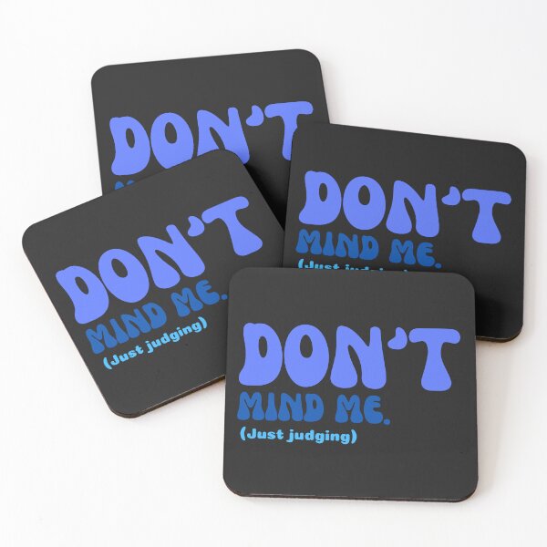Item preview, Don't mind me, just judging designed and sold by thisisbluetiful.
