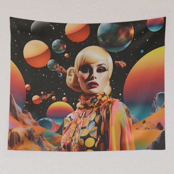 Item preview, Galactic Vogue: Celestial Elegance designed and sold by dogwoofwoof.