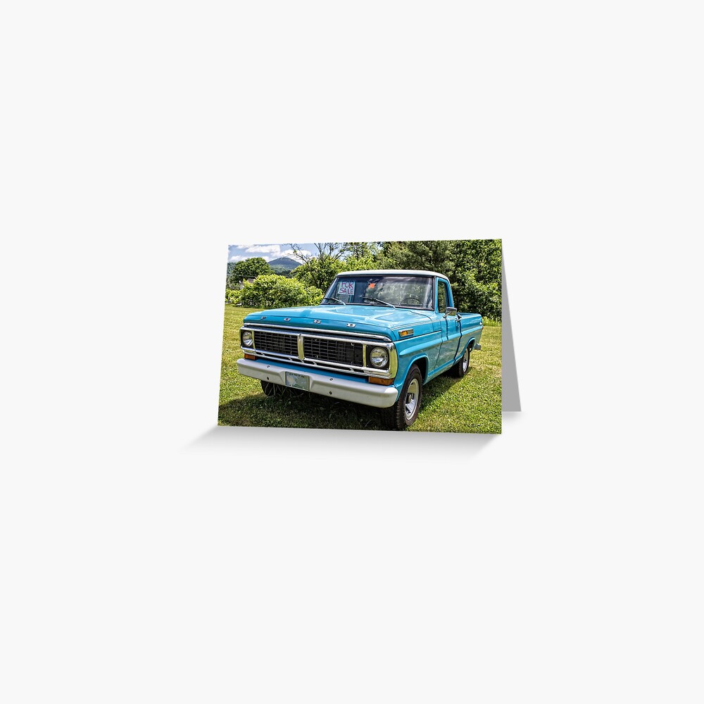 Classic Old Ford Pickup Truck Greeting Card