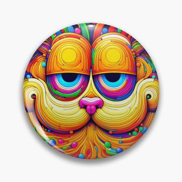 Item preview, Psychedelic Garfield Cartoon  designed and sold by TeeCraft1.