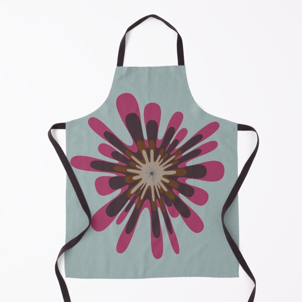 Item preview, Burgundy 60s Blossom Micro Stellate designed and sold by Tactux - Digital Artist.
