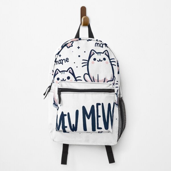 Item preview, "Whimsical 'Mew Mew' Art: Playful Cats in Vector Charm" designed and sold by Huycao211.