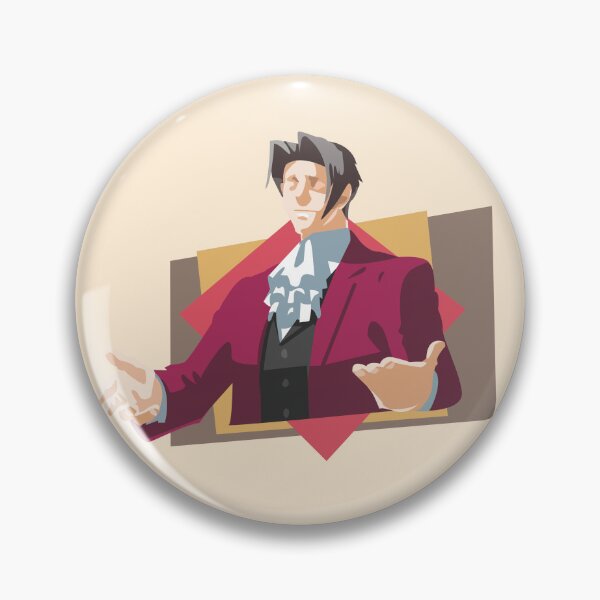 Item preview, Miles Edgeworth Shrug designed and sold by Jane Bird.