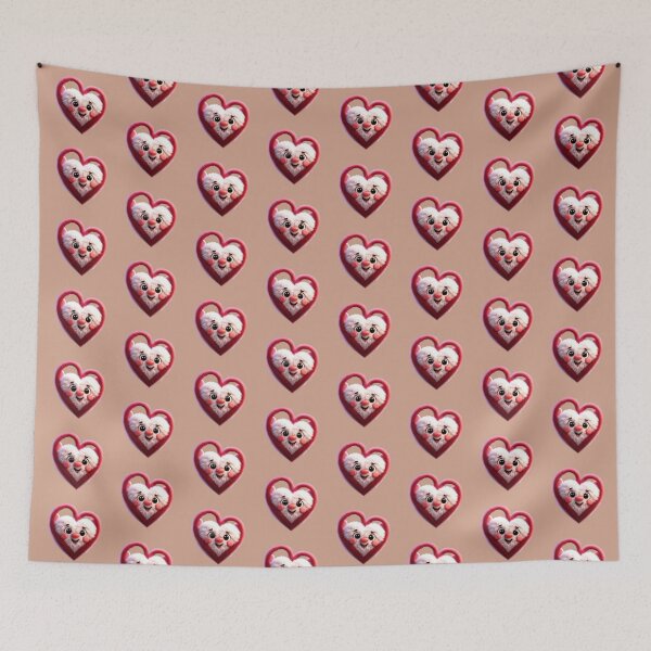 Item preview, Cute Fuzzy Heart  designed and sold by Digiheart.