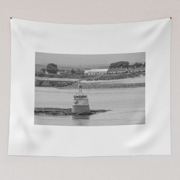 Item preview, Traffic Duty at Rosses Point Sligo bw designed and sold by eddiebarronshop.