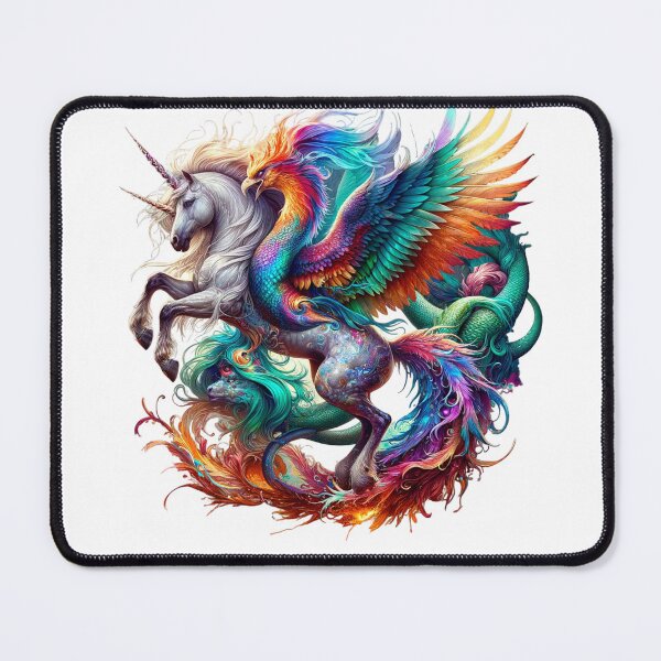 Item preview, Galactic Phoenix Unicorn designed and sold by TeslaSt0re.