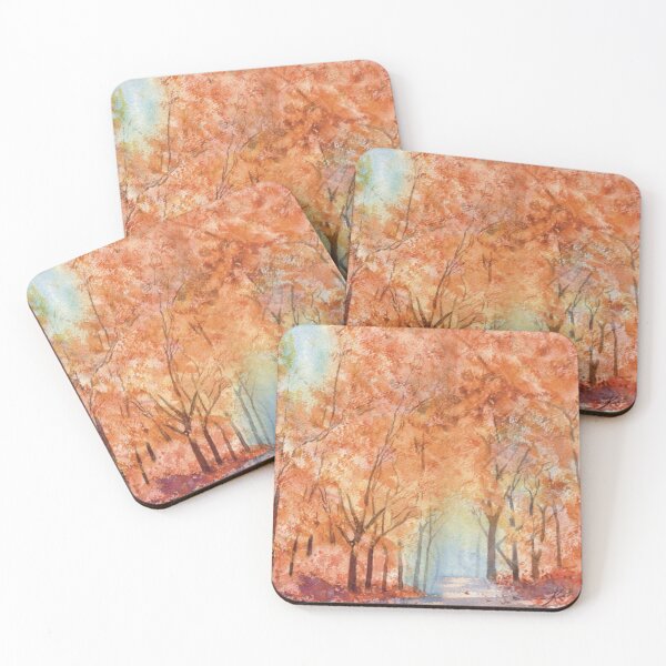 Item preview, Walk through an autumn wood with leaves crackling underfoot designed and sold by Liz Loasby.