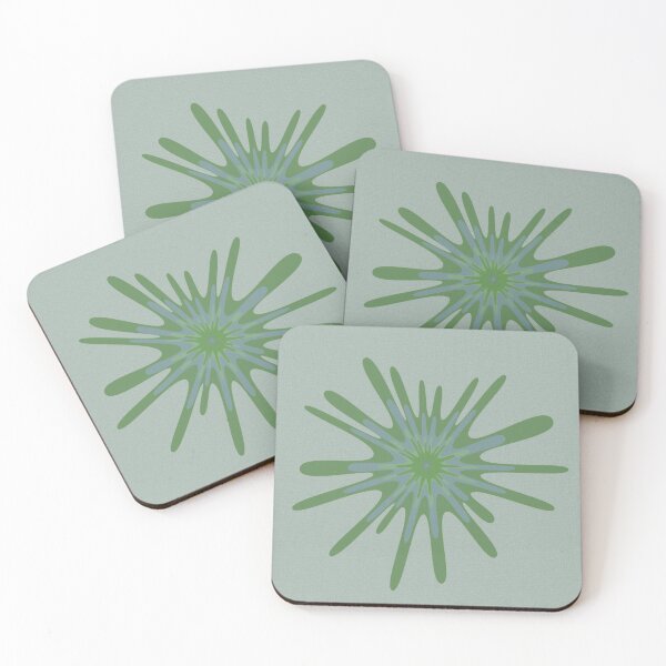 Item preview, Light Green Blossom Micro Stellate designed and sold by Tactux - Digital Artist.