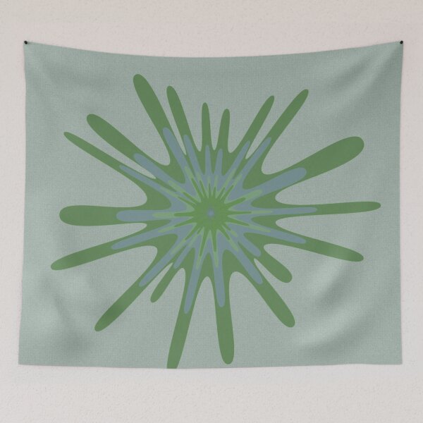 Item preview, Light Green Blossom Micro Stellate designed and sold by Tactux - Digital Artist.