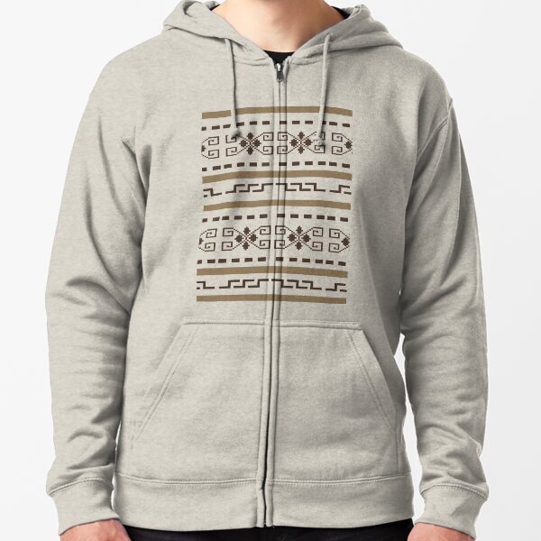 The Dude's Cardigan pattern - The Big Lebowski Zipped Hoodie