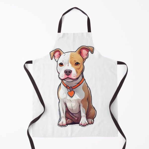 Item preview, Cute Pitbull designed and sold by ProfArtStudio.