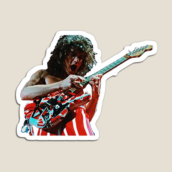 Aperçu de l'œuvre Eddie Van Halen, guitariste créée et vendue par BwayneArt.