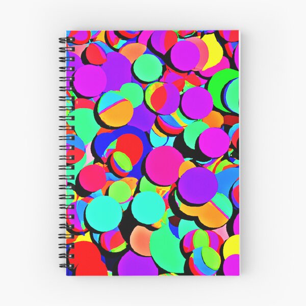 Item preview, Colorful Vibrant Retro Revival Pattern designed and sold by Health And Fitness Posts e-Store.
