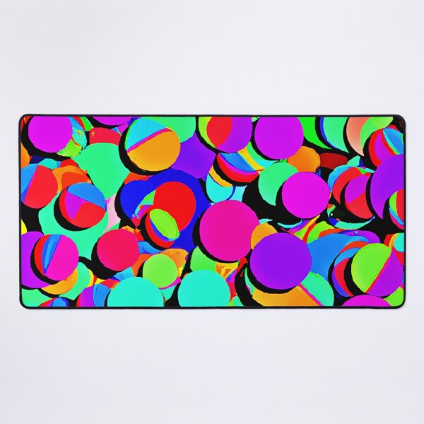 Item preview, Colorful Vibrant Retro Revival Pattern designed and sold by Health And Fitness Posts e-Store.