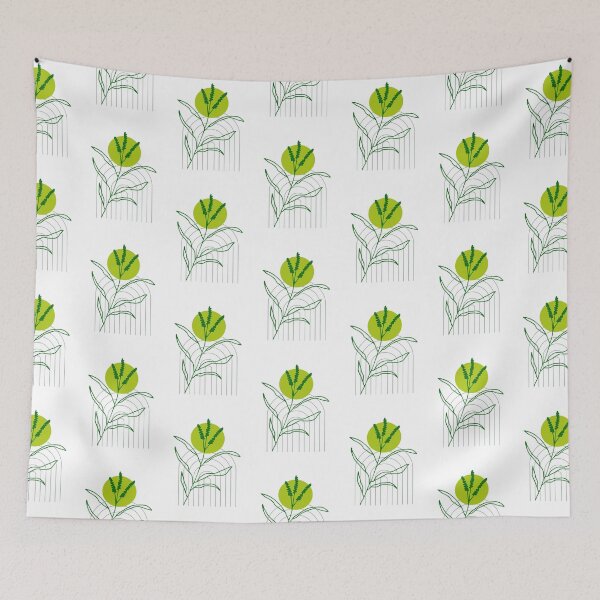 Item preview, Boho Artful Green Minimal  designed and sold by sutja.