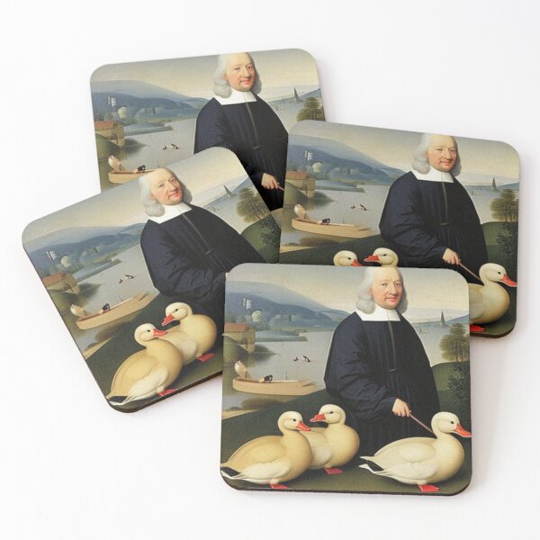 Item preview, "charles Agustin de coulomb " - charles Agustin de coulomb with duck  designed and sold by Obinne.