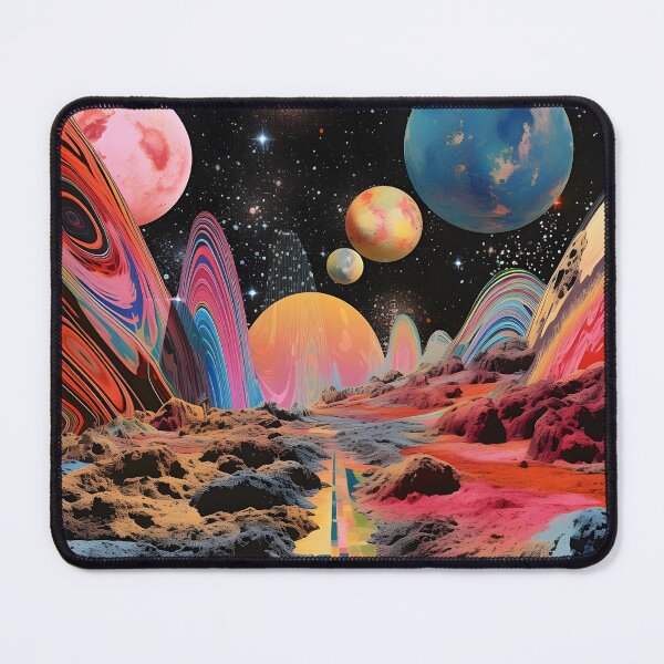 Item preview, Psychedelic Planetary Pathway designed and sold by dogwoofwoof.