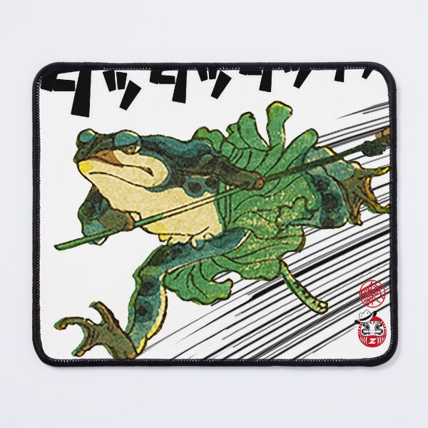 Item preview, God Luck Monsters  - Mighty Frog 1 designed and sold by ZENBIENT-COWBOY.