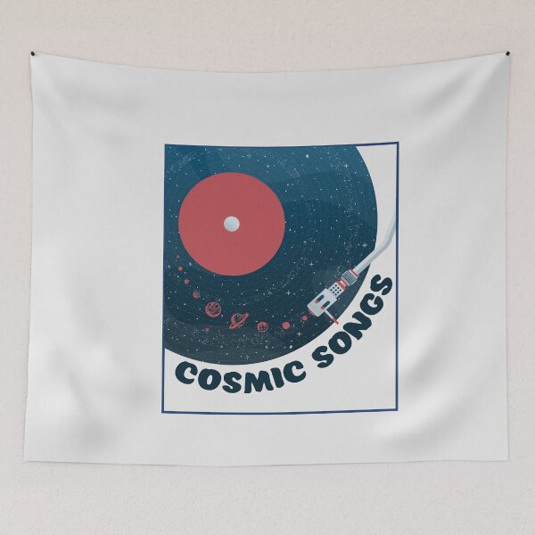 Item preview, Cosmic Sounds vinyl art. Real Djs gift. designed and sold by paulo silveira.