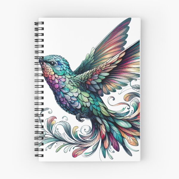 Item preview, "In Flight Beauty: Hand-Painted Hummingbird Art in Vector" designed and sold by Huycao211.