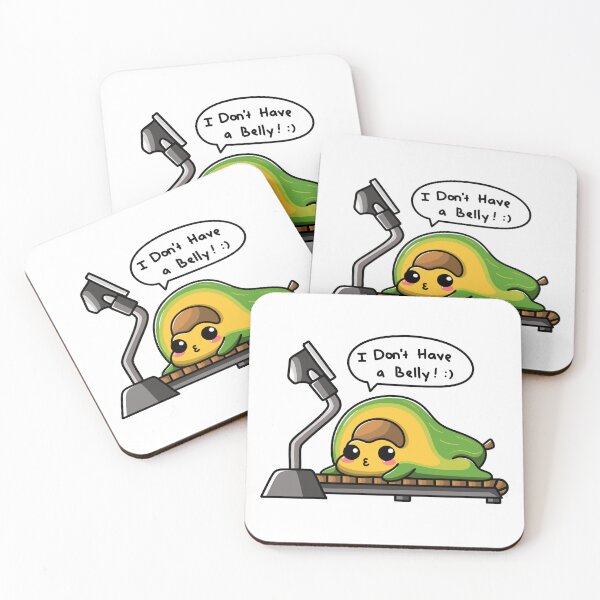 Item preview, Avocado on a Treadmill designed and sold by ThinGraff Design.