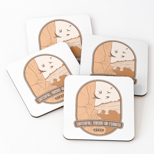 Item preview, Waterfall Canyon Via Ferrata – Utah designed and sold by Moritz Schwäble.