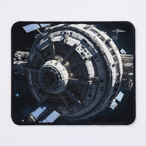 Item preview, Celestial Hub of the Galactic Frontier designed and sold by AICreativeArts.