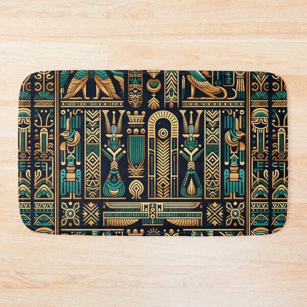 Item preview, Ancient Egypt Hieroglyphs thoth -ancient Egyptian Deity Poster designed and sold by CoffeeIsATrip.