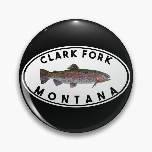 Item preview, Clark Fork River Fly Fishing Montana Creek Rainbow Trout designed and sold by letourneau41.