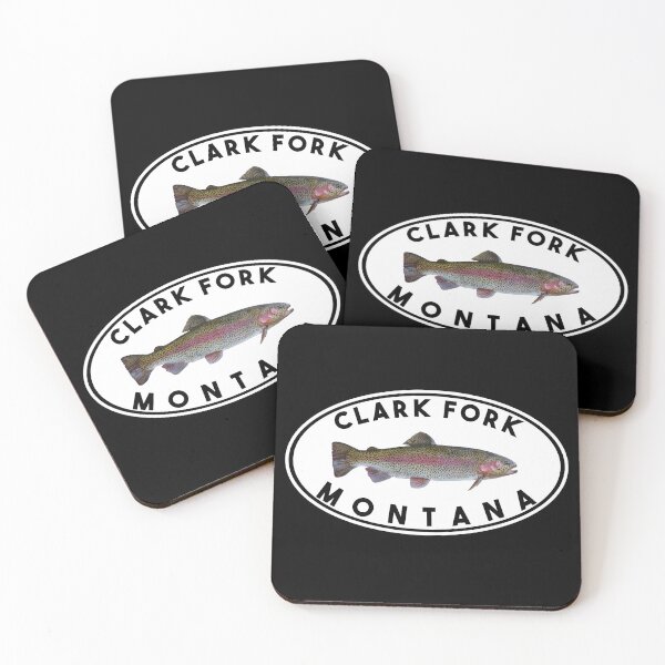 Item preview, Clark Fork River Fly Fishing Montana Creek Rainbow Trout designed and sold by letourneau41.
