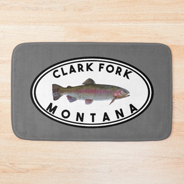 Item preview, Clark Fork River Fly Fishing Montana Creek Rainbow Trout designed and sold by letourneau41.