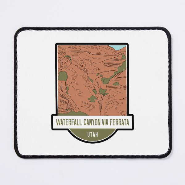 Item preview, Waterfall Canyon Via Ferrata – Utah designed and sold by Moritz Schwäble.