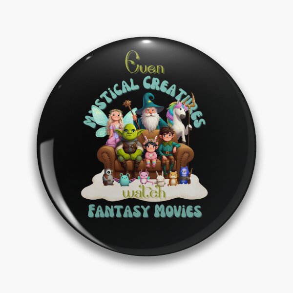 Item preview, Even Mystical Creatures watch Fantasy Movies designed and sold by Fr0mtheMachine.