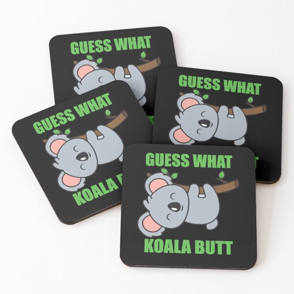 Item preview, Guess What koala Butt Funny koala Meme designed and sold by teeshop87.