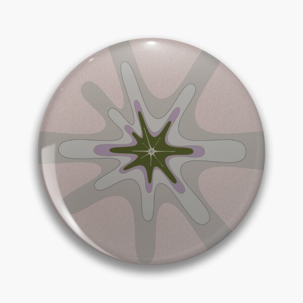 Item preview, Moss and Cream Blossom Stellate designed and sold by Tactux - Digital Artist.
