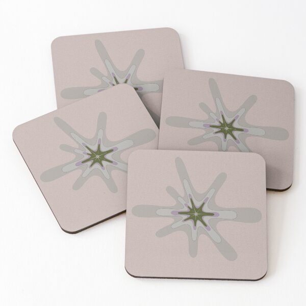 Item preview, Moss and Cream Blossom Stellate designed and sold by Tactux - Digital Artist.