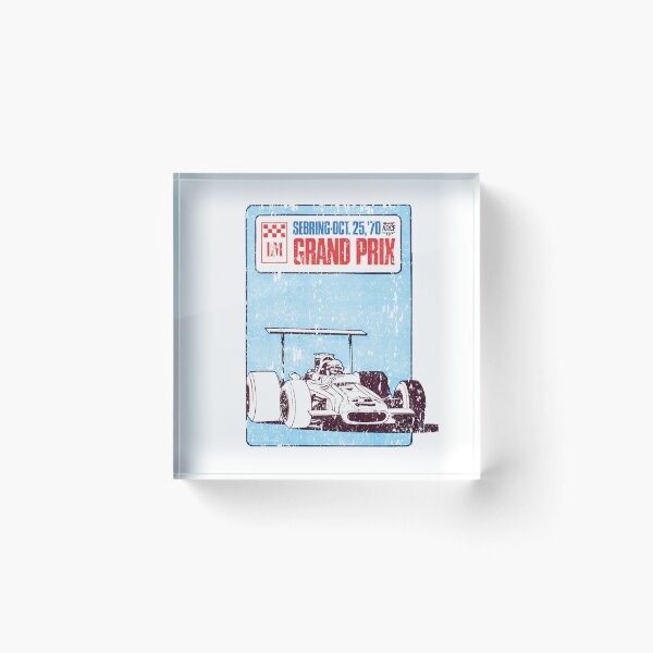 Item preview, Sebring 1970 Formula 5000 race - retro race worn look designed and sold by retropetrol.