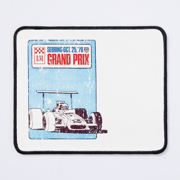Item preview, Sebring 1970 Formula 5000 race - retro race worn look designed and sold by retropetrol.