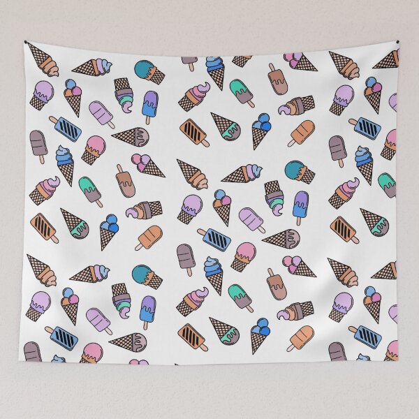 Item preview, Ice Cream Pattern Small Icons designed and sold by Anton Repetto.